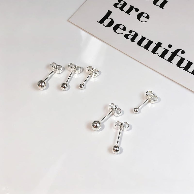 IMBOS Pearl Earrings 14k Gold Plated Daisy Flower Stud Earrings for Women Ball Stud Flat Back Earring Hypoallergenic Statement Earring Trendy Jewelry Gift for Women - Image 5